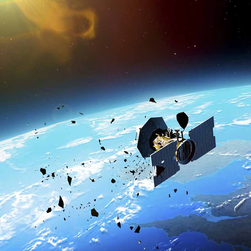 Magnets in the Field of Space Debris Tracking and Removal